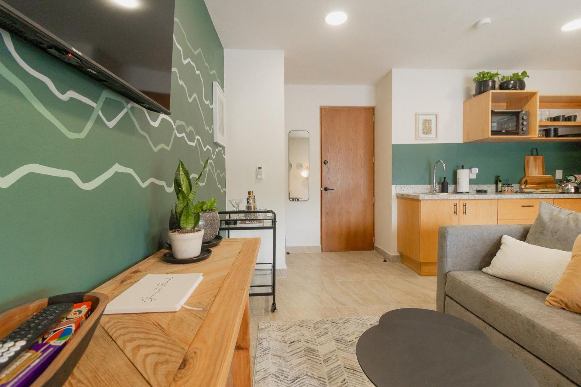 Cozy Apartment With Pool In Bacalar Center Екстериор снимка