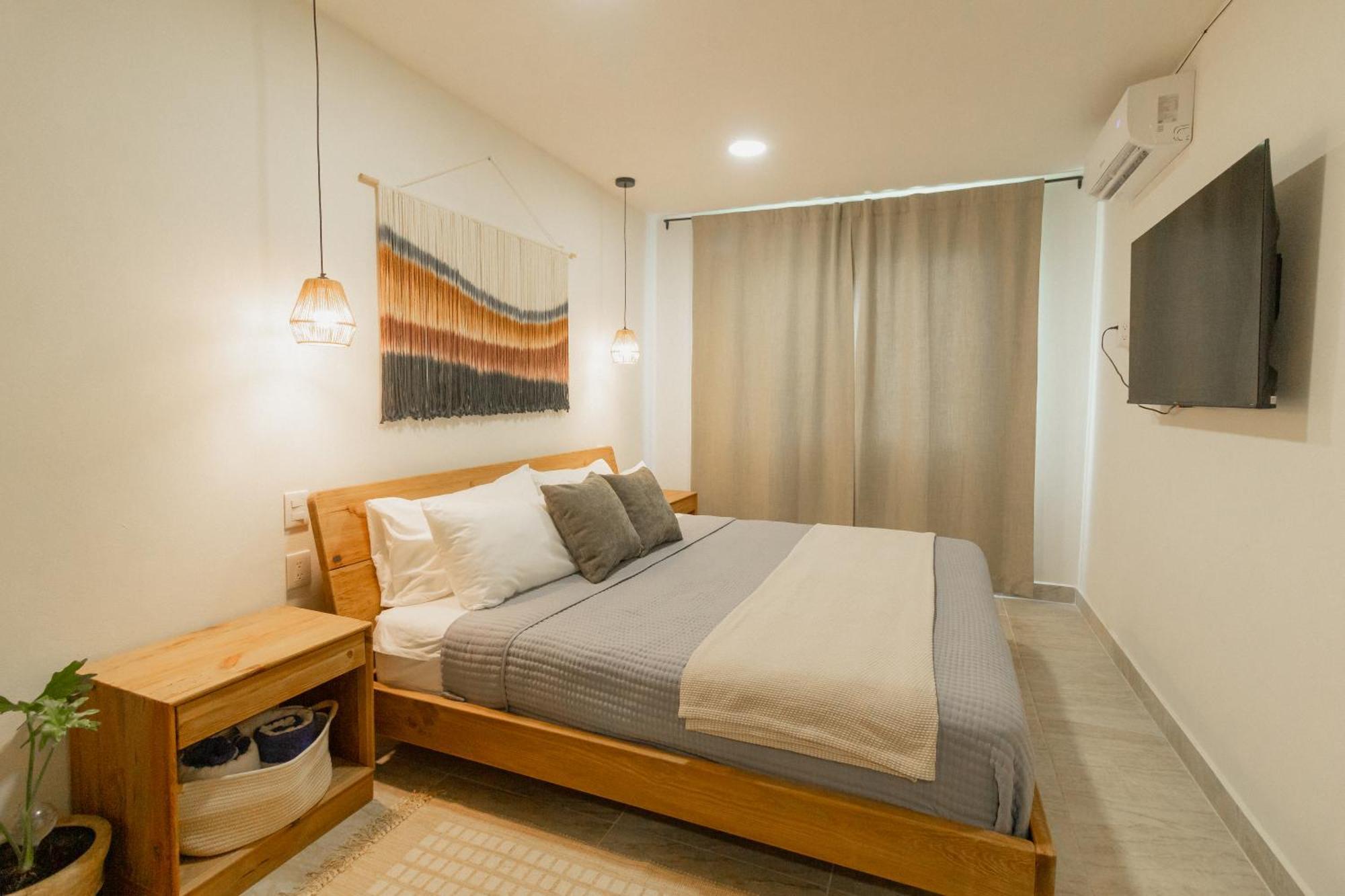 Cozy Apartment With Pool In Bacalar Center Екстериор снимка